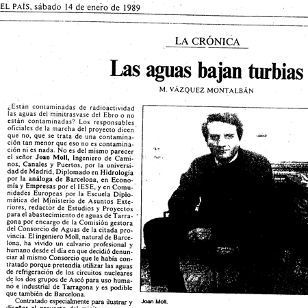 Diario El País, 14-1-1989
